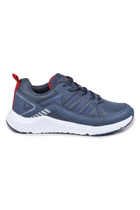 24865 Lacivert - Kırmızı Erkek Sneaker Günlük Spor Ayakkabı - 1