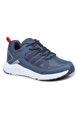 24865 Lacivert - Kırmızı Erkek Sneaker Günlük Spor Ayakkabı - 4