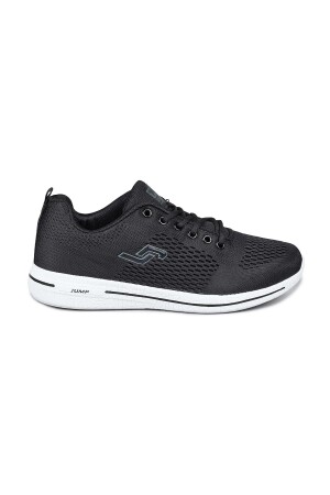 24938 Siyah - Beyaz Erkek Yürüyüş Koşu Spor Ayakkabı - 1