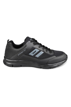 25718 Siyah Erkek Sneaker Günlük Spor Ayakkabı - 1