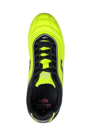 26752 Neon Sarı - Siyah Çim Halı Saha Krampon Futbol Ayakkabısı - 3