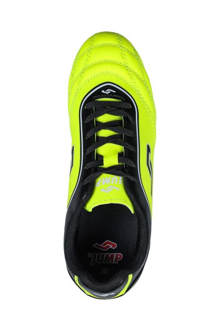 26752 Neon Sarı - Siyah Çim Halı Saha Krampon Futbol Ayakkabısı - 3