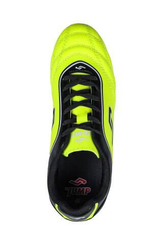 26752 Neon Sarı - Siyah Çim Halı Saha Krampon Futbol Ayakkabısı - 3
