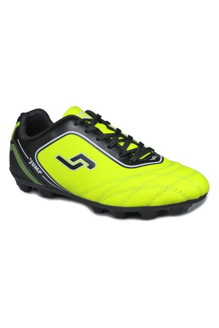 26752 Neon Sarı - Siyah Çim Halı Saha Krampon Futbol Ayakkabısı - 2