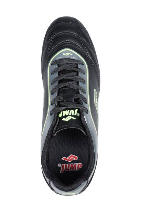 26752 Siyah - Neon Yeşil Çim Halı Saha Krampon Futbol Ayakkabısı - 3