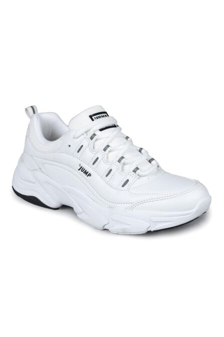 26776 Beyaz - Siyah Kadın Sneaker Günlük Spor Ayakkabı - 6