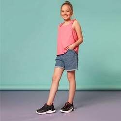 26983 Siyah - Fuşya Kız Çocuk Spor Ayakkabı - 63