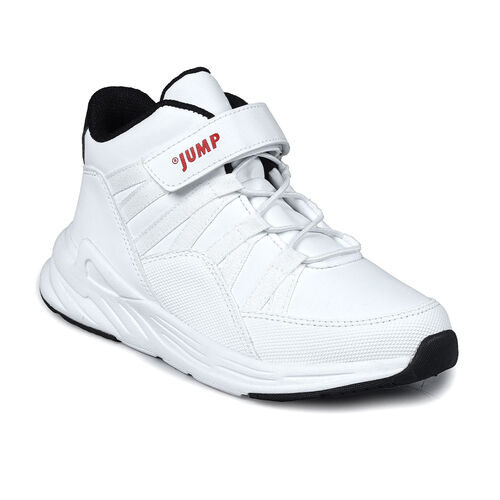 Jump 26999 Beyaz - Siyah - Kırmızı Basketbol Uniseks Spor Ayakkabı