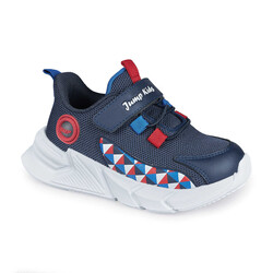 Jump - Jump 27218 Lacivert - Kırmızı - Mavi Uniseks Çocuk Spor Ayakkabı