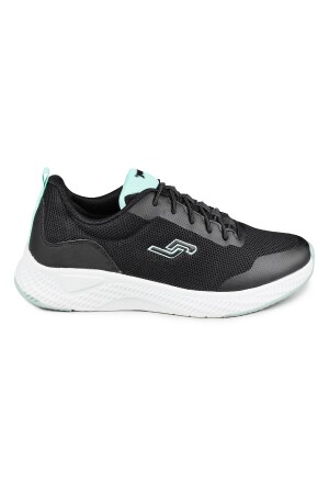 27360 Siyah - Mint Yeşili Kadın Sneaker Günlük Spor Ayakkabı 