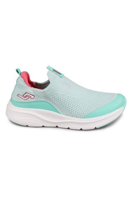 27381 Slip-On Mint Yeşili - Somon Pembe Kadın Sneaker Günlük Spor Ayakkabı - 1