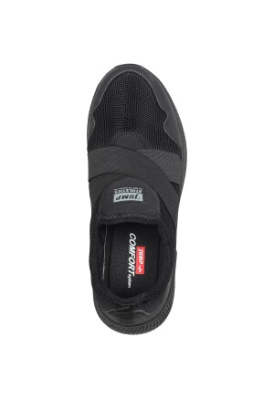 27384 Slip-On Siyah Kadın Sneaker Günlük Spor Ayakkabı - 7