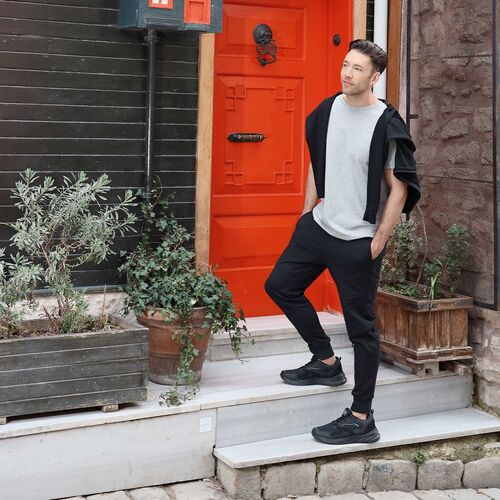 Jump 27415 Siyah Günlük Yürüyüş Koşu Erkek Spor Ayakkabı. 4 Jump 27415 Siyah Günlük Yürüyüş Koşu Erkek Spor Ayakkabı. 4