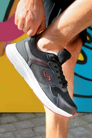 27426 Siyah Erkek Sneaker Günlük Spor Ayakkabı - 2