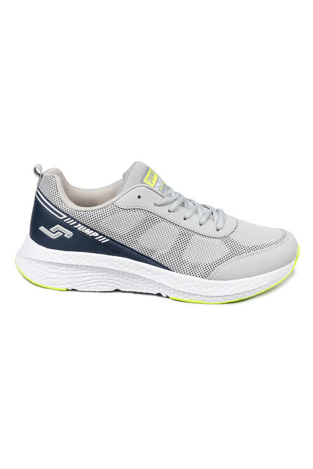 27461 Gri - Lacivert Erkek Sneaker Günlük Spor Ayakkabı - 1