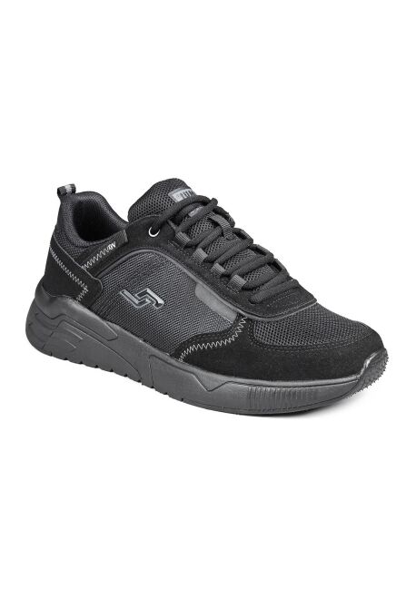 27485 Siyah Erkek Sneaker Günlük Spor Ayakkabı - 6