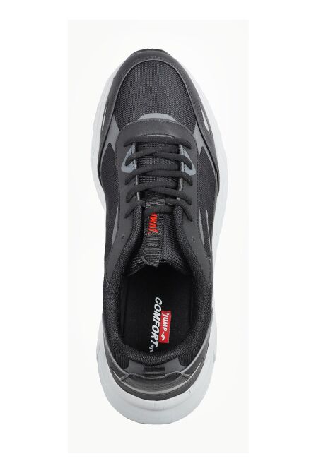 27524 Siyah Erkek Sneaker Günlük Spor Ayakkabı - 6