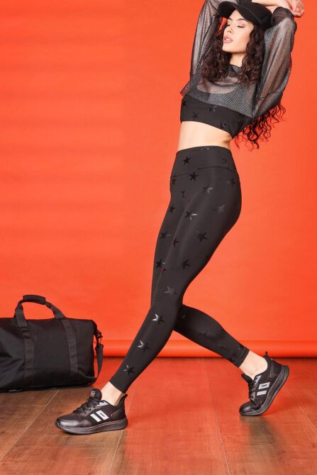 27606 Siyah Kadın Sneaker Günlük Spor Ayakkabı - 4