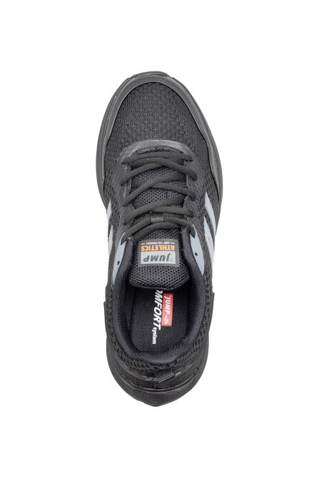27606 Siyah Kadın Sneaker Günlük Spor Ayakkabı - 7
