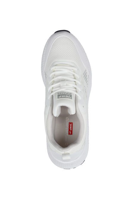 27689 Beyaz - Lacivert Erkek Sneaker Günlük Spor Ayakkabı - 3