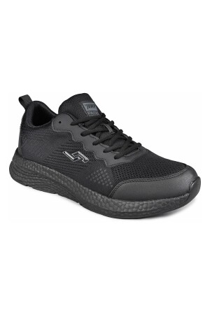 27689 Full Siyah Erkek Sneaker Günlük Spor Ayakkabı - 5
