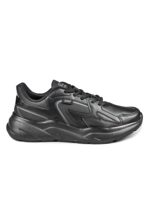 27709 Siyah Kadın Sneaker Günlük Spor Ayakkabı - Jump