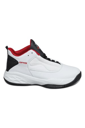 27721 Beyaz - Siyah Erkek Çocuk Basketbol Spor Ayakkabısı - Jump