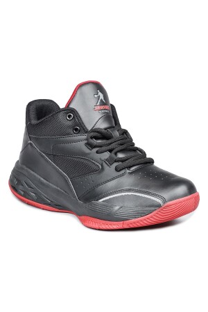 27722 Siyah - Kırmızı Erkek Basketbol Spor Ayakkabısı - 2