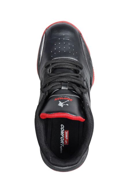 27722 Siyah - Kırmızı Erkek Basketbol Spor Ayakkabısı - 3