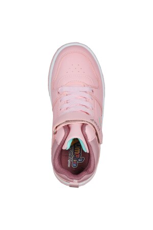 27758 Cırtlı Yüksek Bilekli Gül Rengi Kız Çocuk Sneaker Günlük Spor Ayakkabı - 7