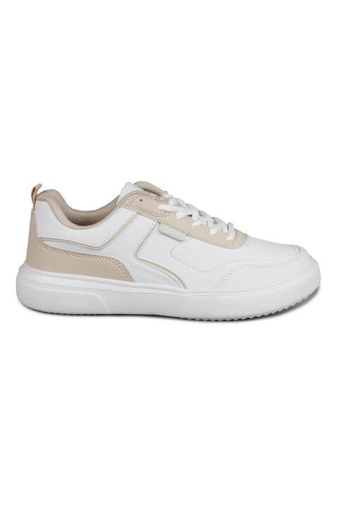 27783 Beyaz Kadın Sneaker Günlük Spor Ayakkabı - 1