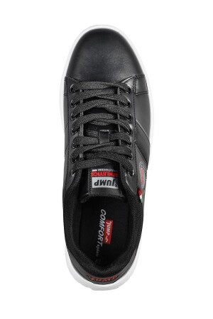 27796 Siyah - Beyaz Erkek Sneaker Günlük Spor Ayakkabı - 6