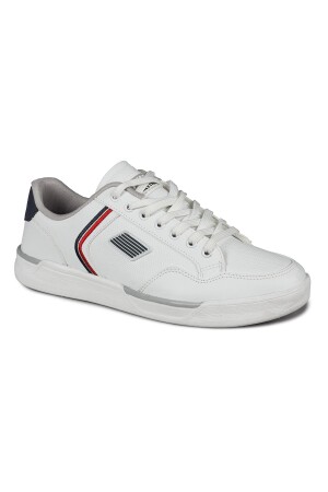 27799 Beyaz Erkek Sneaker Günlük Spor Ayakkabı - 5