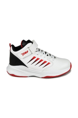27800 Beyaz - Kırmızı Üniseks Çocuk Basketbol Spor Ayakkabısı - Jump