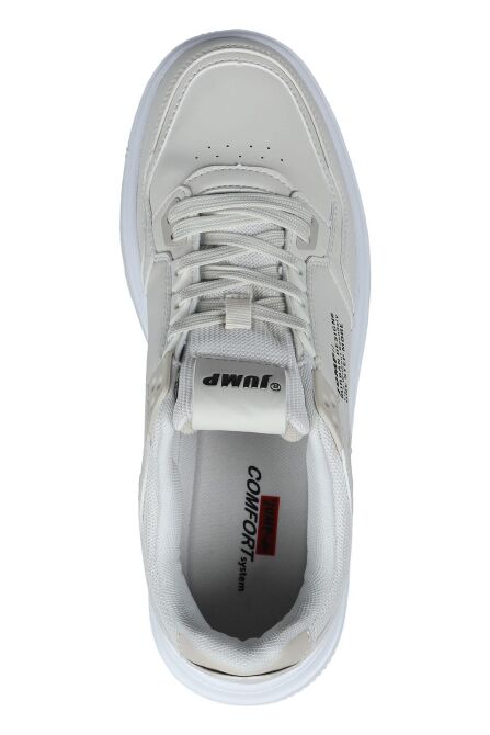 27952 Bej - Beyaz Erkek Sneaker Günlük Spor Ayakkabı - 3