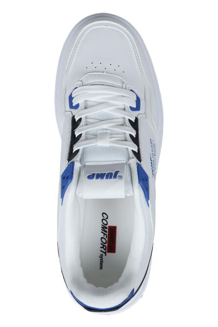 27952 Beyaz - Siyah Erkek Sneaker Günlük Spor Ayakkabı - 3