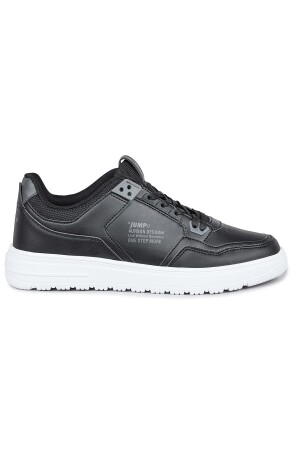 27952 Siyah - Beyaz Erkek Sneaker Günlük Spor Ayakkabı - 1