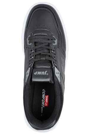 27952 Siyah - Beyaz Erkek Sneaker Günlük Spor Ayakkabı - 3