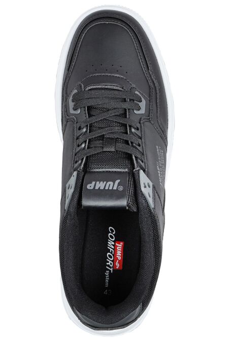 27952 Siyah - Beyaz Erkek Sneaker Günlük Spor Ayakkabı - 3