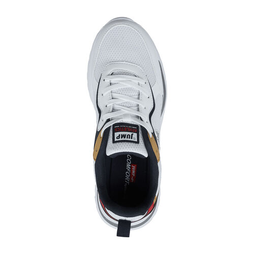 Jump 27985 Beyaz - Lacivert - Kırmızı Erkek Yazlık Sneaker Günlük Rahat Spor Ayakkabı. 3
