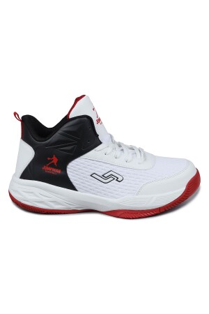 27986 Beyaz - Kırmızı Erkek Basketbol Spor Ayakkabısı 