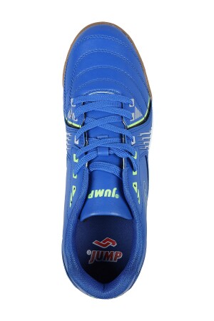 28003 Mavi - Neon Yeşil Halı Saha Krampon Futbol Ayakkabısı - 3