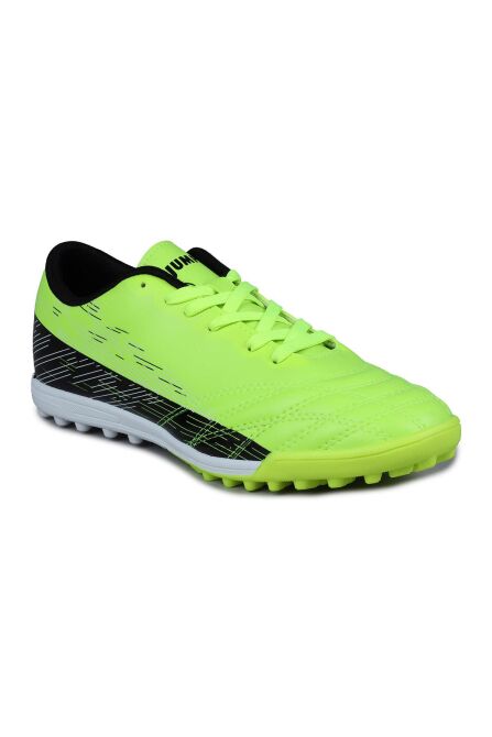 28004 Neon Yeşil - Siyah Halı Saha Krampon Futbol Ayakkabısı - 2