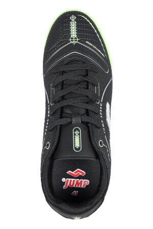 28006 Siyah - Neon Yeşil Halı Saha Krampon Futbol Ayakkabısı - 3