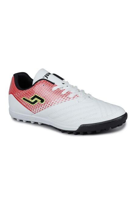 28034 Beyaz - Kırmızı Halı Saha Krampon Futbol Ayakkabısı - 2