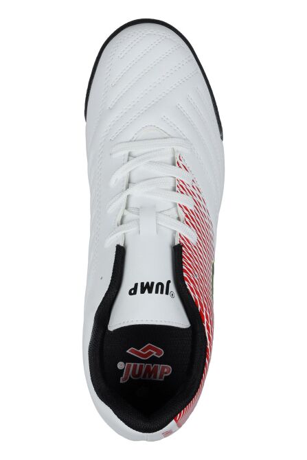 28034 Beyaz - Kırmızı Halı Saha Krampon Futbol Ayakkabısı - 3