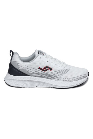 28038 Beyaz - Lacivert Erkek Sneaker Günlük Spor Ayakkabı 