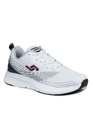 28038 Beyaz - Lacivert Erkek Sneaker Günlük Spor Ayakkabı - 2