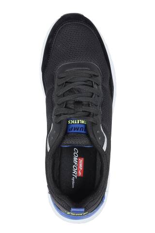 28040 Siyah - Gri Erkek Sneaker Günlük Spor Ayakkabı - 6