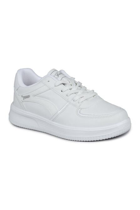 28063 Beyaz Kadın Sneaker Günlük Spor Ayakkabı - 6